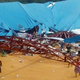 The Reigners Bible Church in Udo, Nigeria, after the edifice collapsed Nov. 10, 2016
@Zimbabwe News screenshot